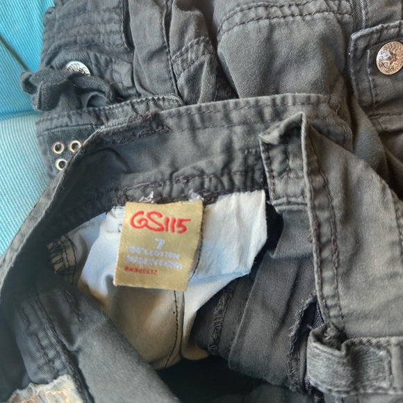 G-Star Dark Gray Cargo Pants with Button Accents - Picture 10 of 10